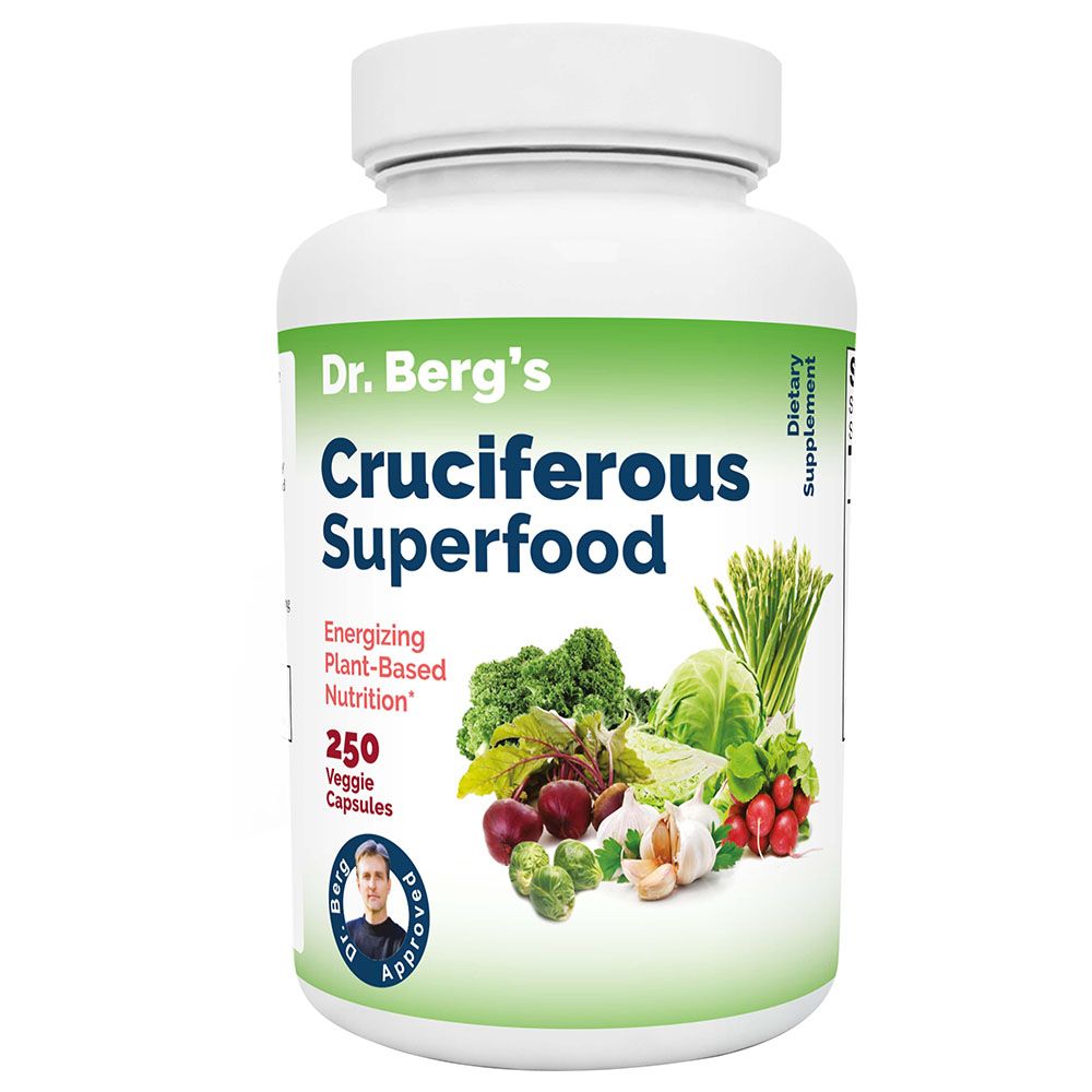 Dr.Berg - Cruciferous Superfood Capsules - 250pc 