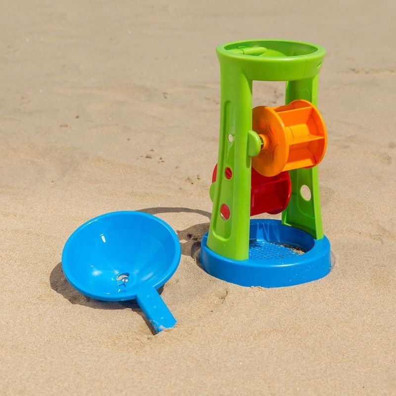 Hape - Double Sand & Water Wheel Beach Toy