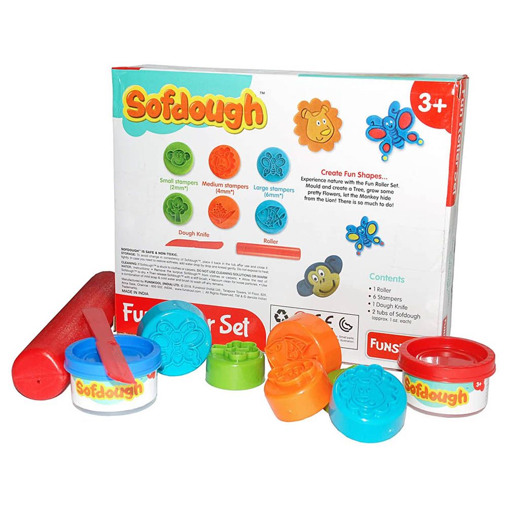 Funskool - Sofdough Fun Roller Set