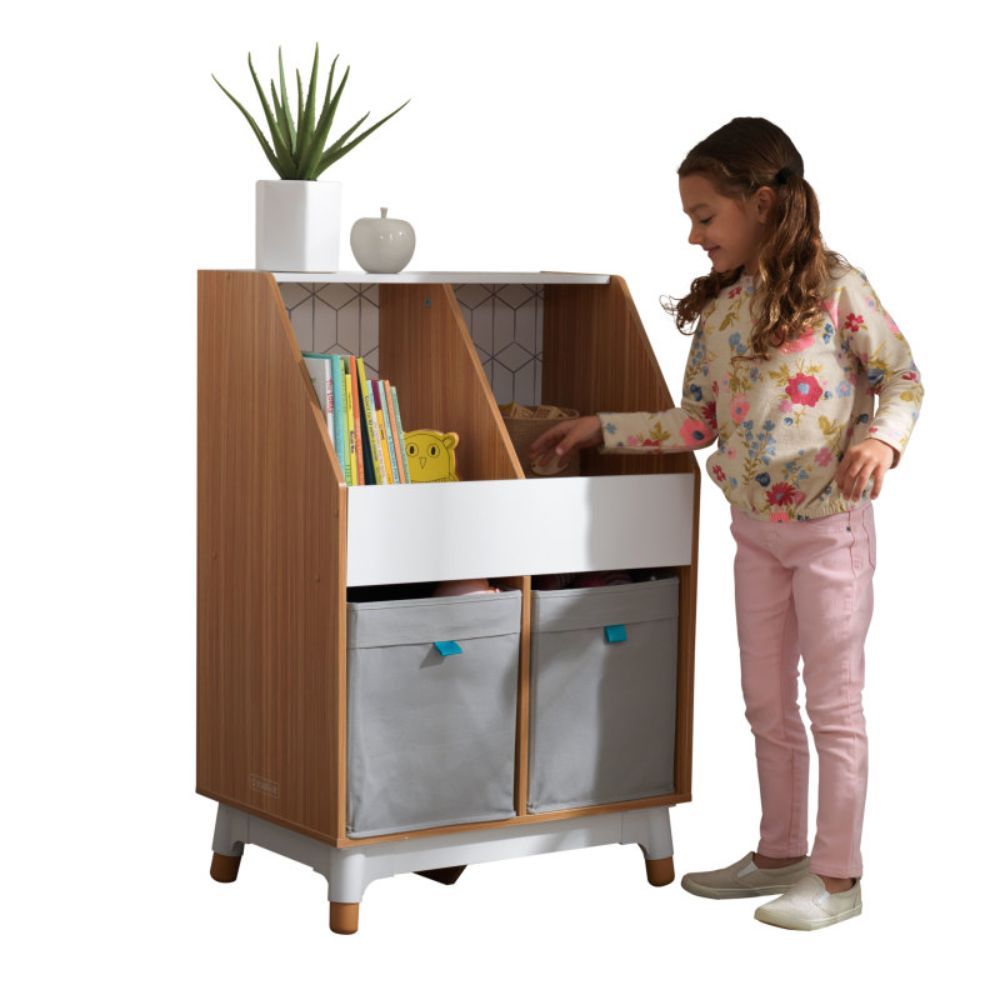 Kidkraft - Mid-Century Kid Bin Storage Unit