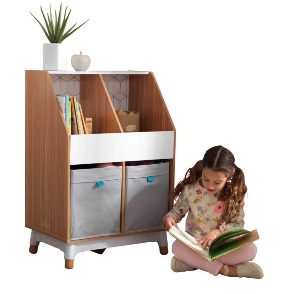 Kidkraft - Mid-Century Kid Bin Storage Unit