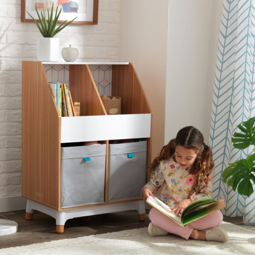 Kidkraft - Mid-Century Kid Bin Storage Unit