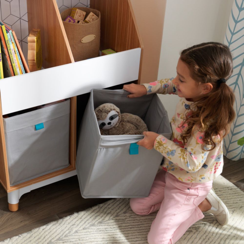 Kidkraft - Mid-Century Kid Bin Storage Unit