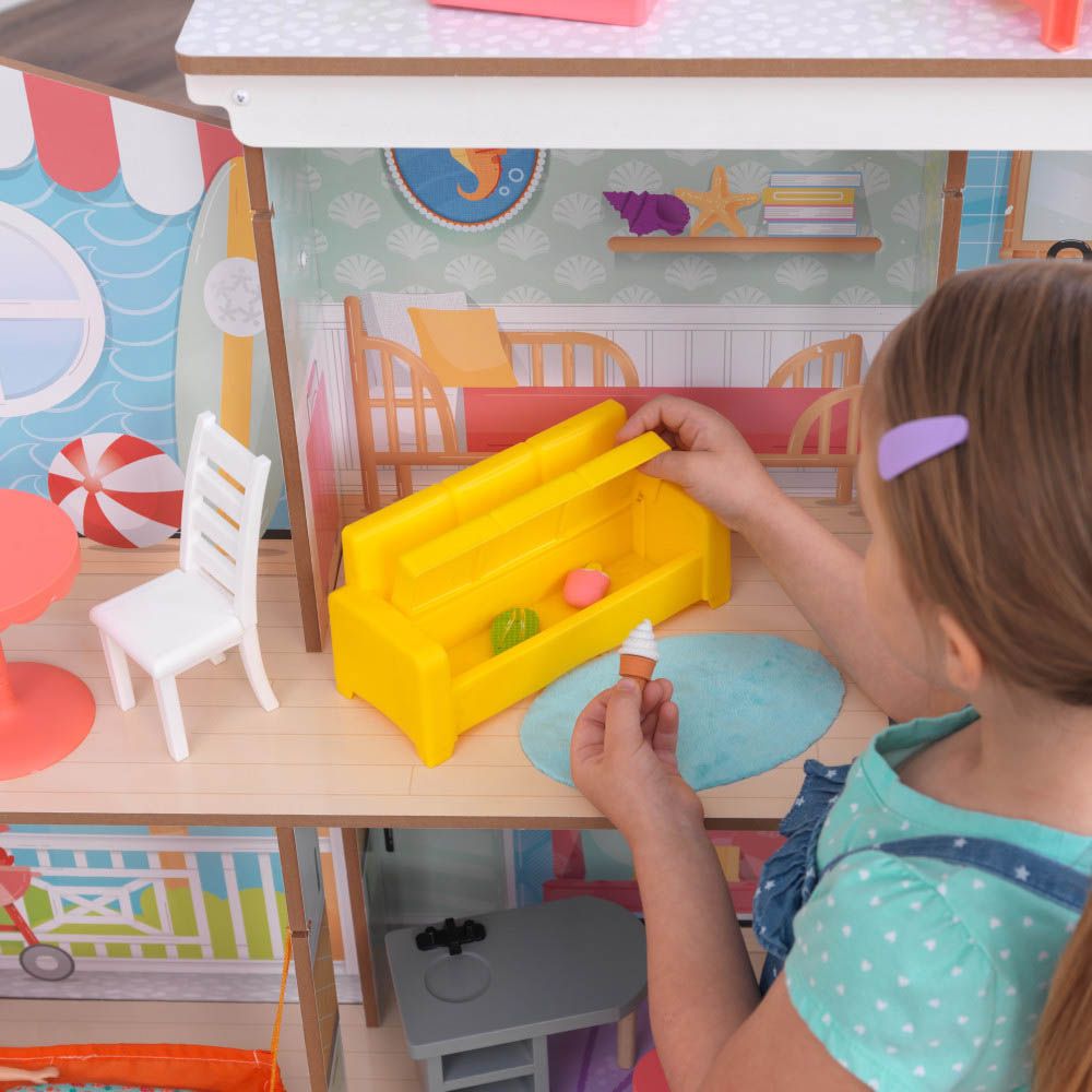 Kidkraft - Ferris Wheel Fun Beach House Dollhouse