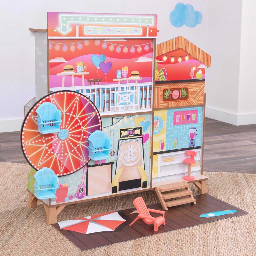 Kidkraft - Ferris Wheel Fun Beach House Dollhouse