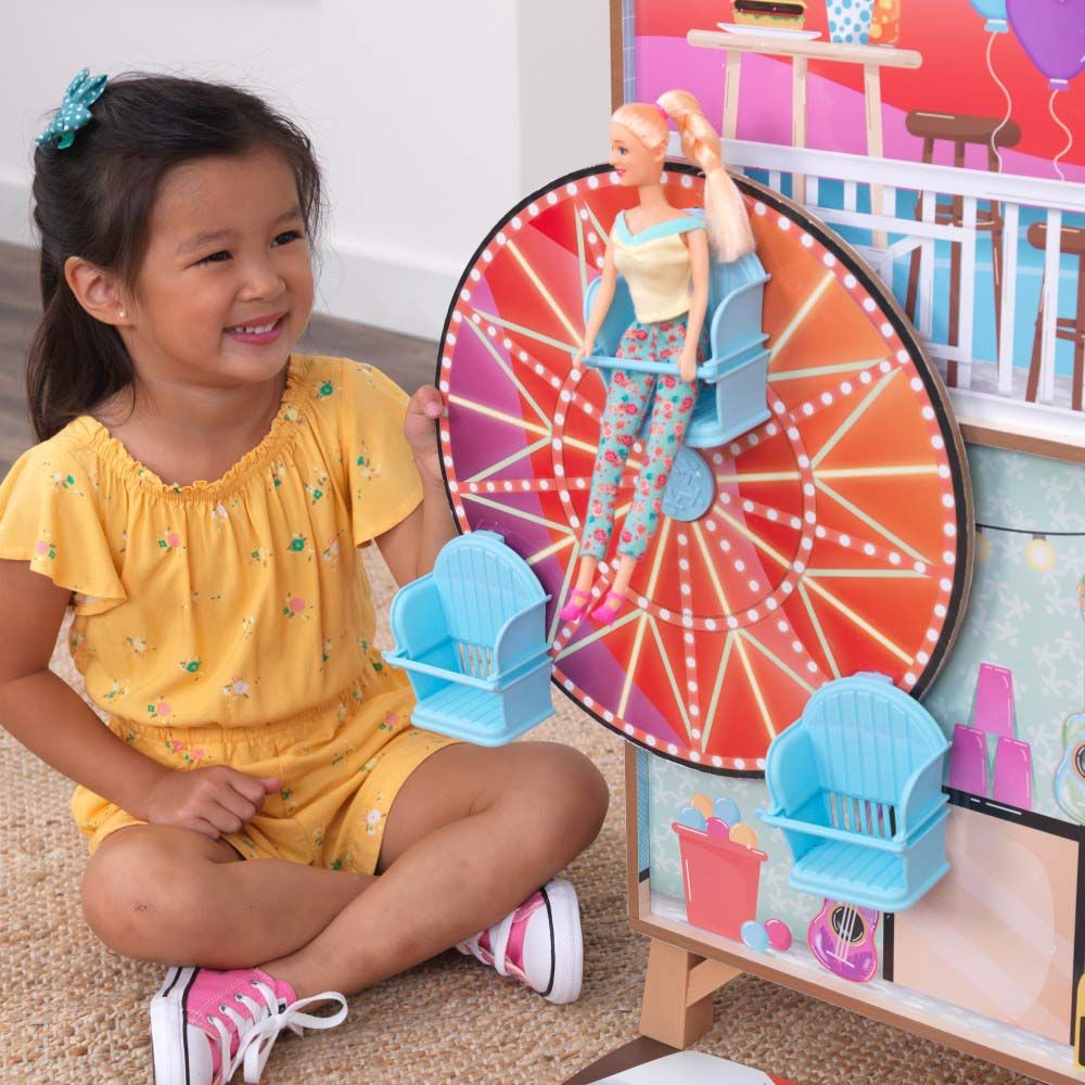 Kidkraft - Ferris Wheel Fun Beach House Dollhouse