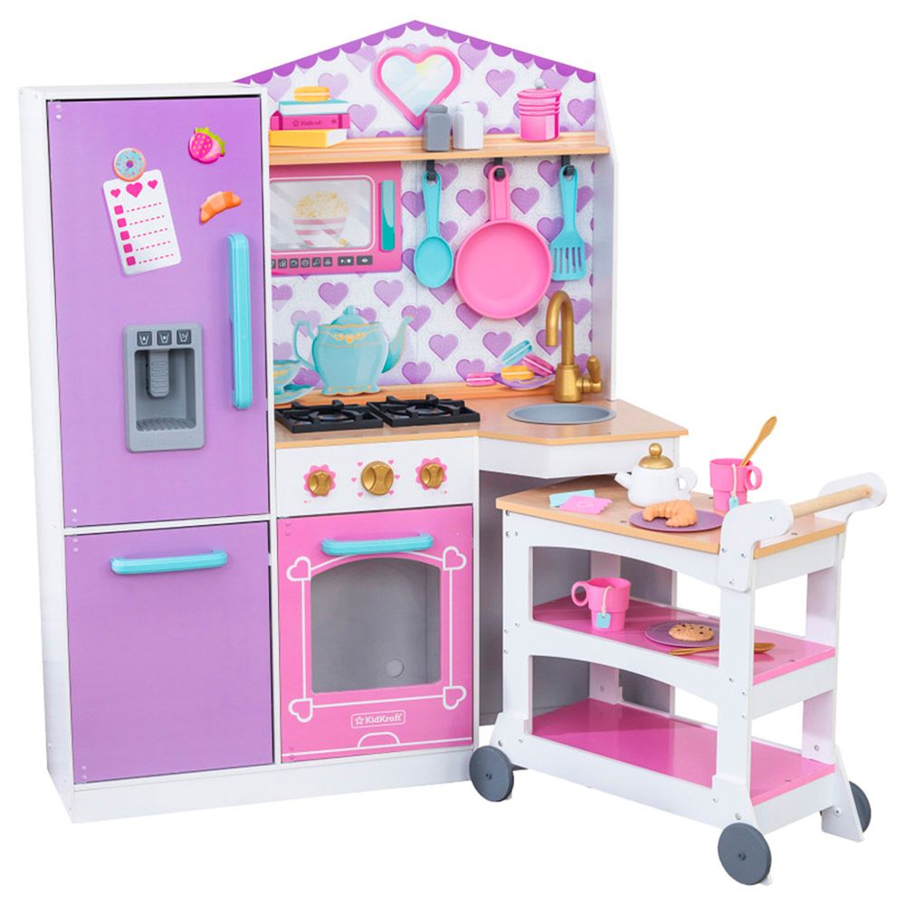 Kidkraft - Sweet Snack Time Cart & Play Kitchen