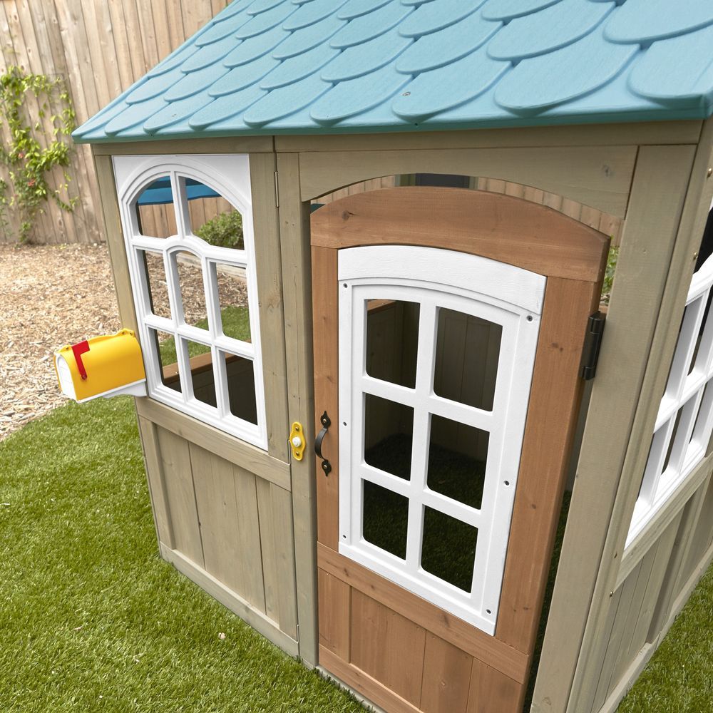 Kidkraft - Oceanfront Wooden Playhouse - Blue