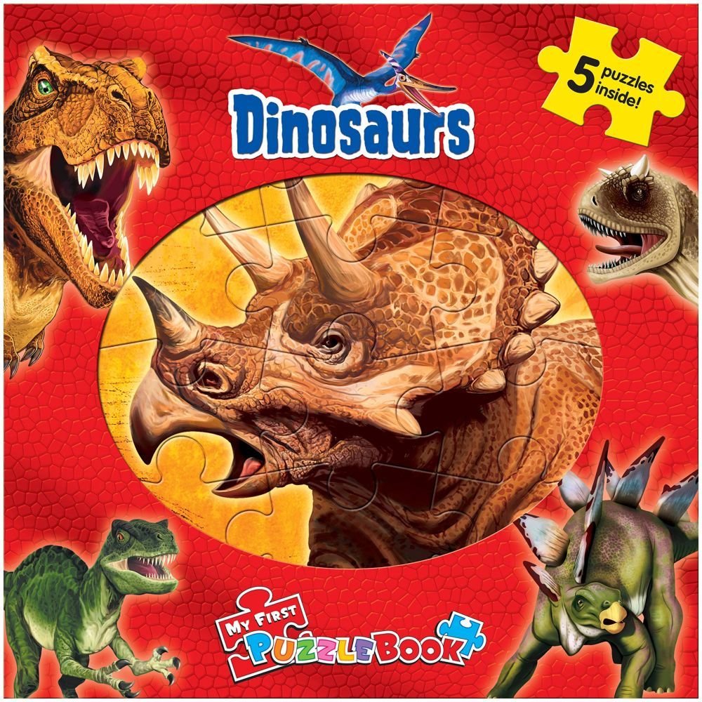 كتاب Dinosaurs 2021 My First Puzzle Book