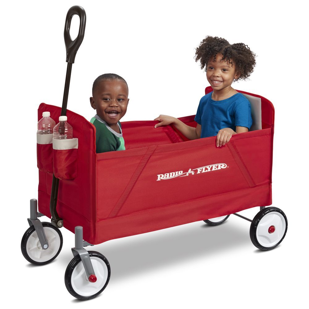 Radio Flyer - 3-in-1 EZ Fold Wagon - Red