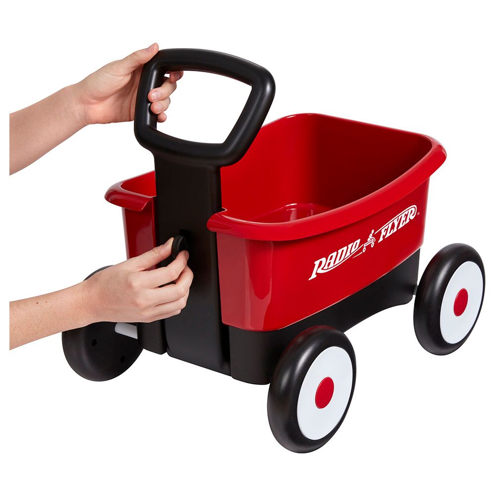 Radio Flyer - Push & Play Walker Wagon - Red