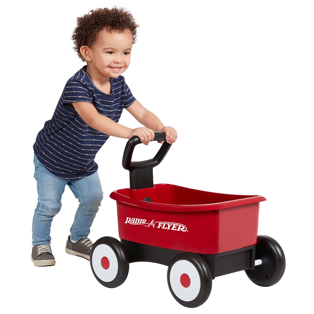 Radio Flyer - Push & Play Walker Wagon - Red