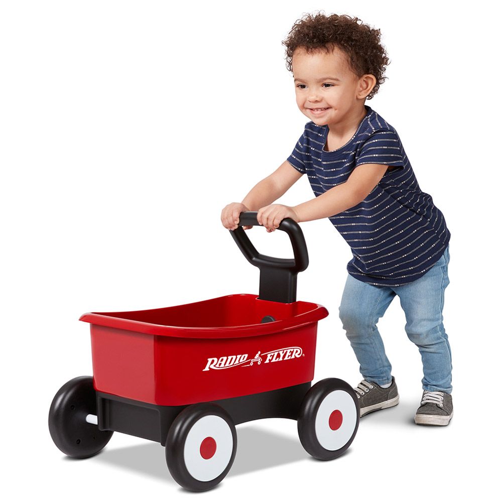 Radio Flyer - Push & Play Walker Wagon - Red