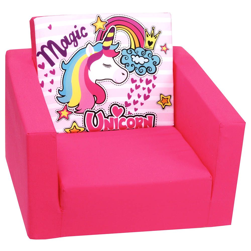 ديلسيت - صوفا فردية - Magic Unicorn - زهري