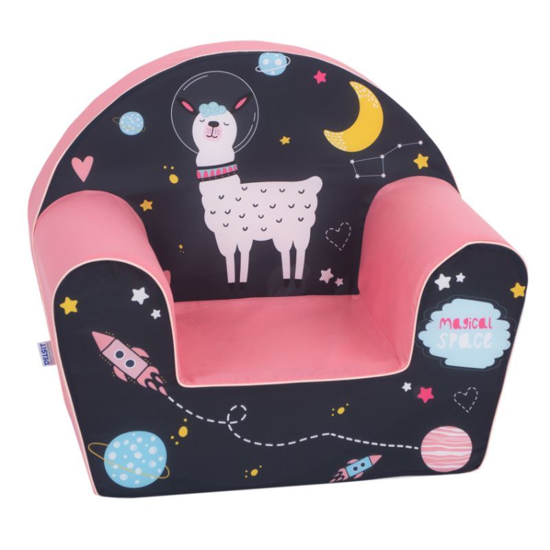 Delsit - Arm Chair - Lama in Space Pink