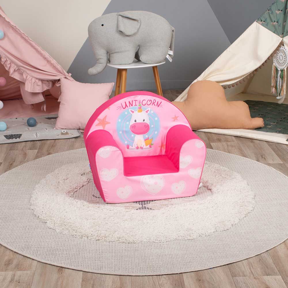 Delsit - Arm Chair Baby Unicorn - Pink