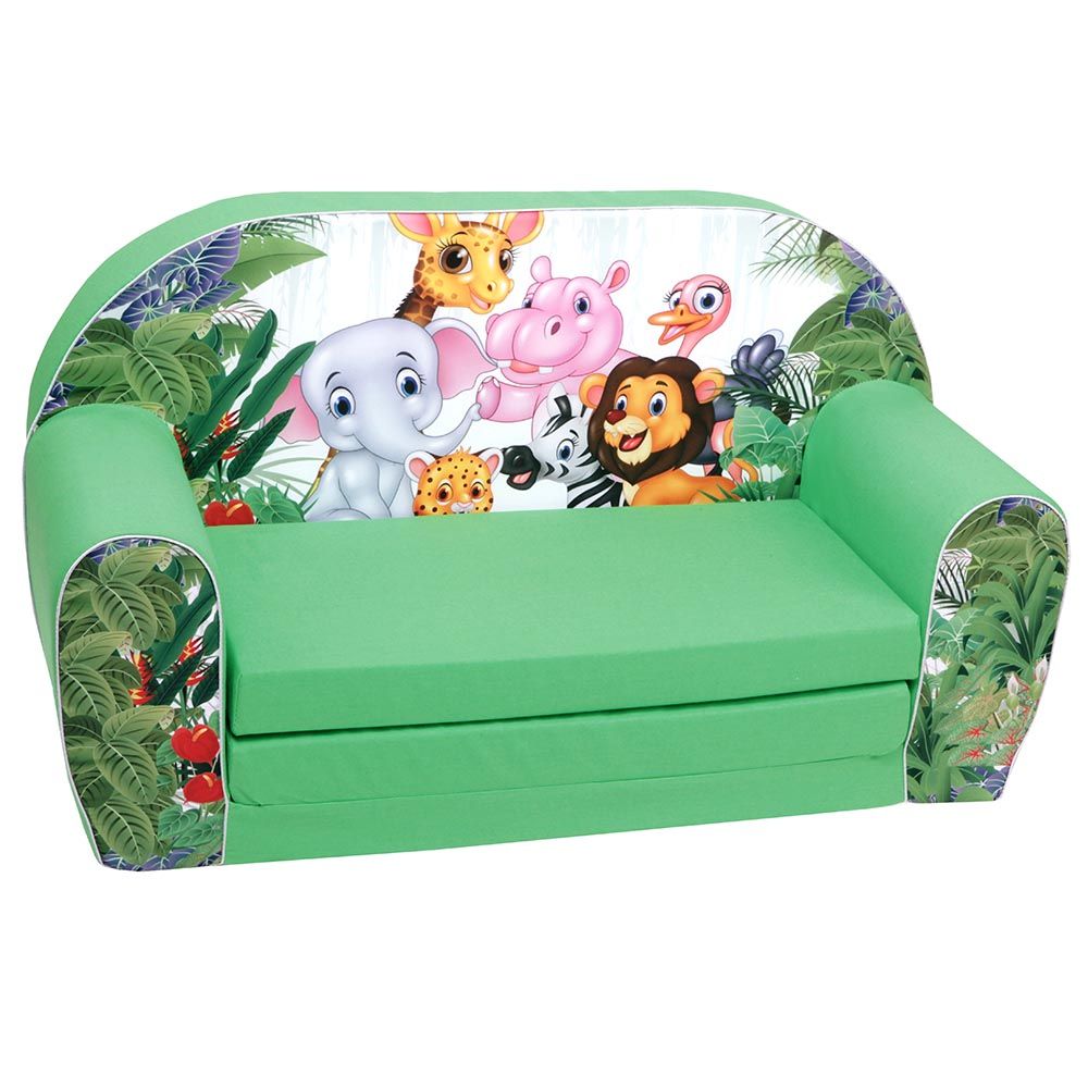 DELSIT - Sofa Bed Animals - Green