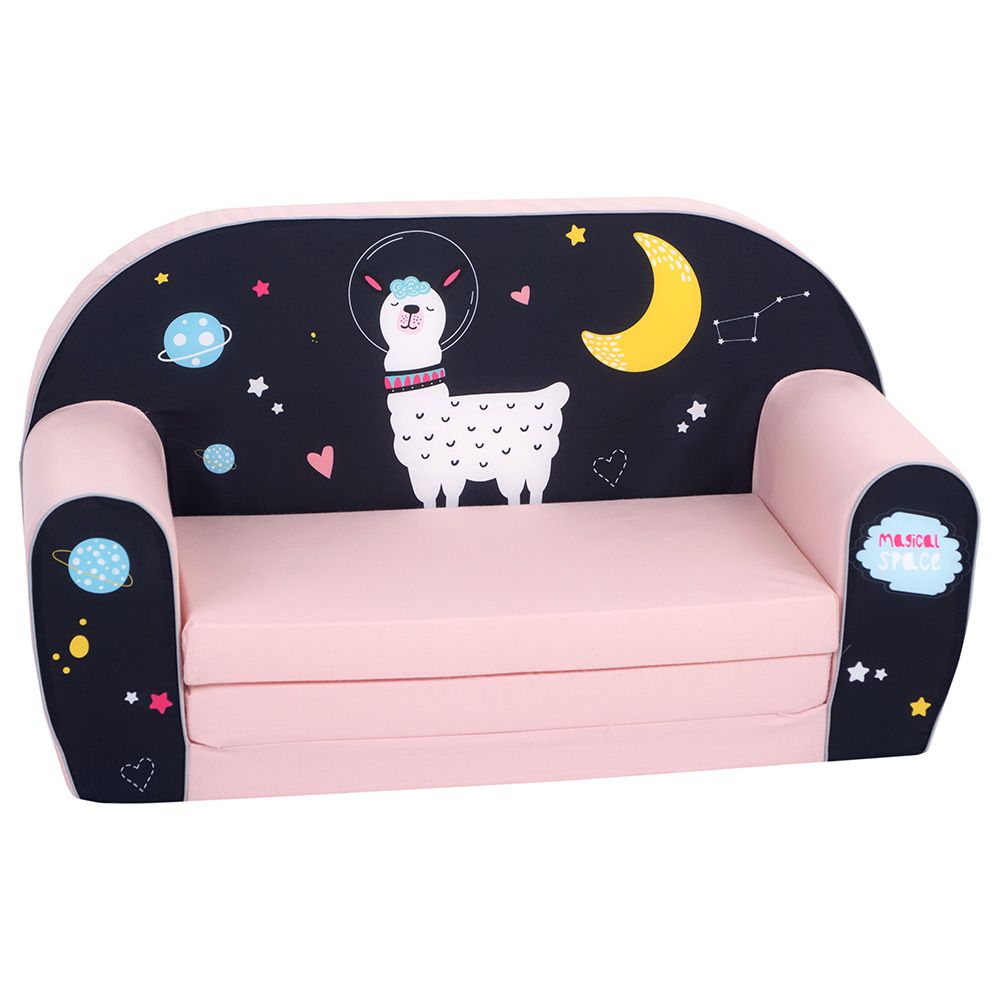 Delsit - Sofa Bed Lama In Space Armchairs - Light Pink