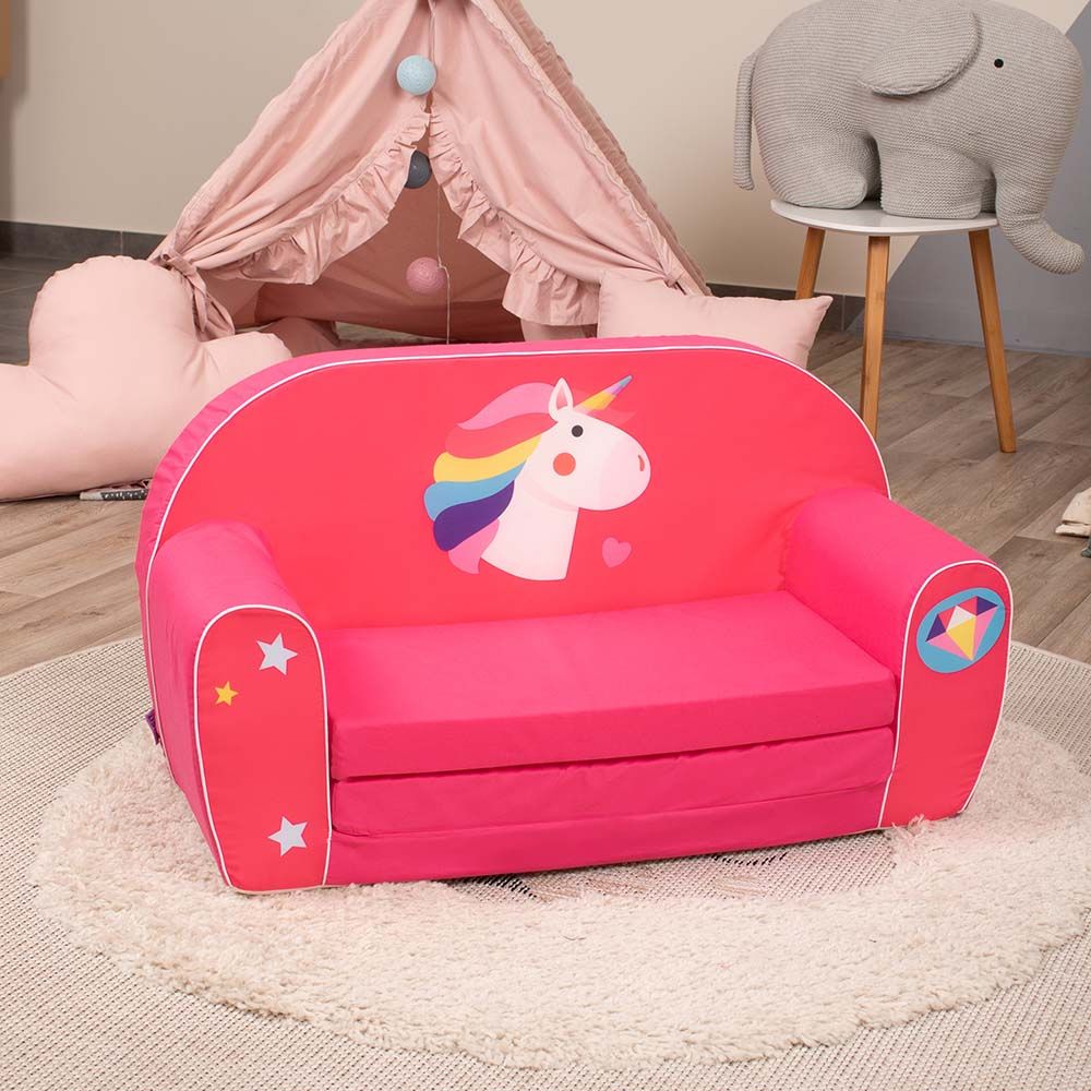 Delsit - Sofa Bed - Unicorn Dimond