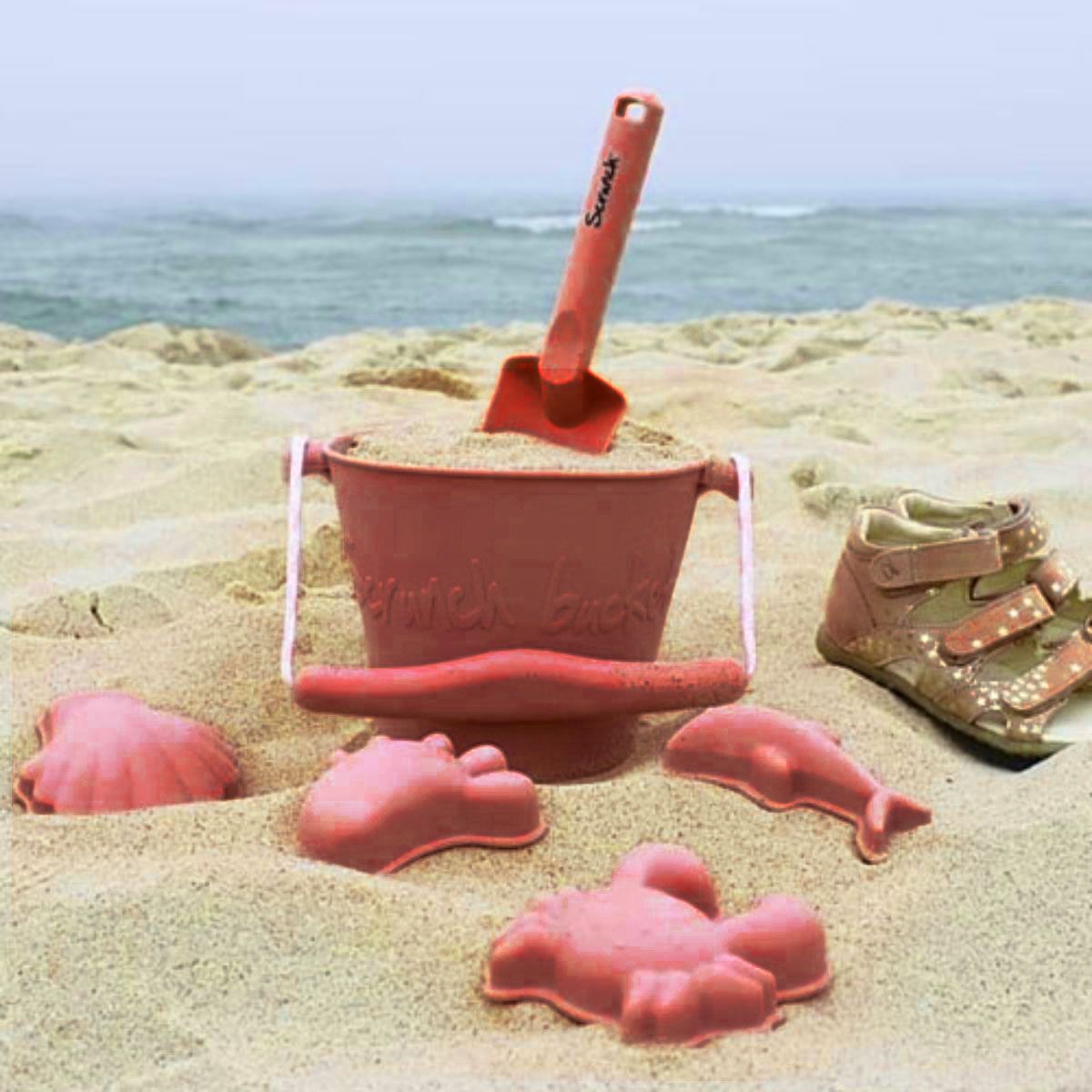 Scrunch - Sand & Bath Moulds 4pcs - Rust