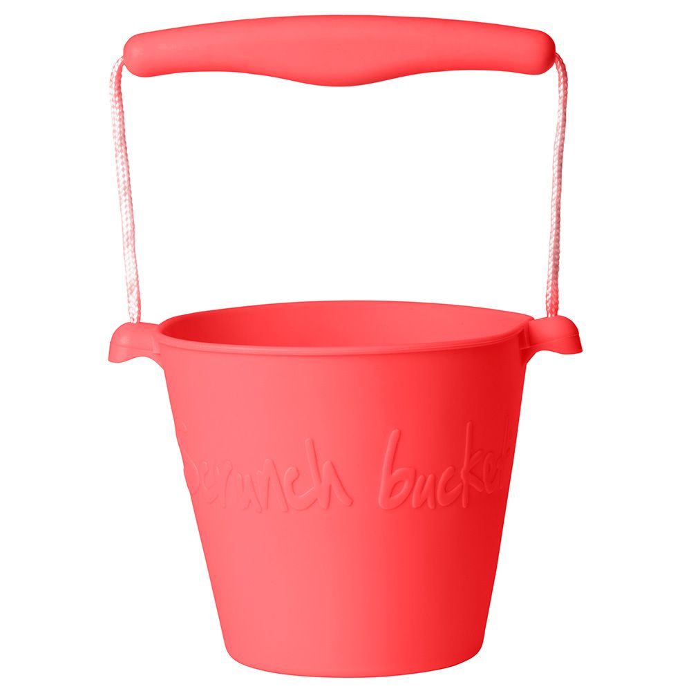 Scrunch - Bucket - Neon Coral