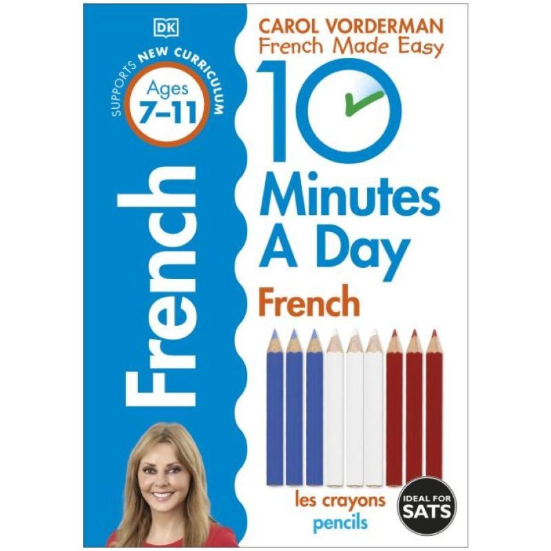 كتاب 10 Minutes A Day French - عمر 7-11