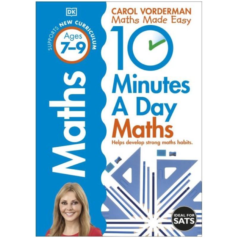 كتاب 10 Minutes A Day Maths - عمر 7-9 - المرحلة 2