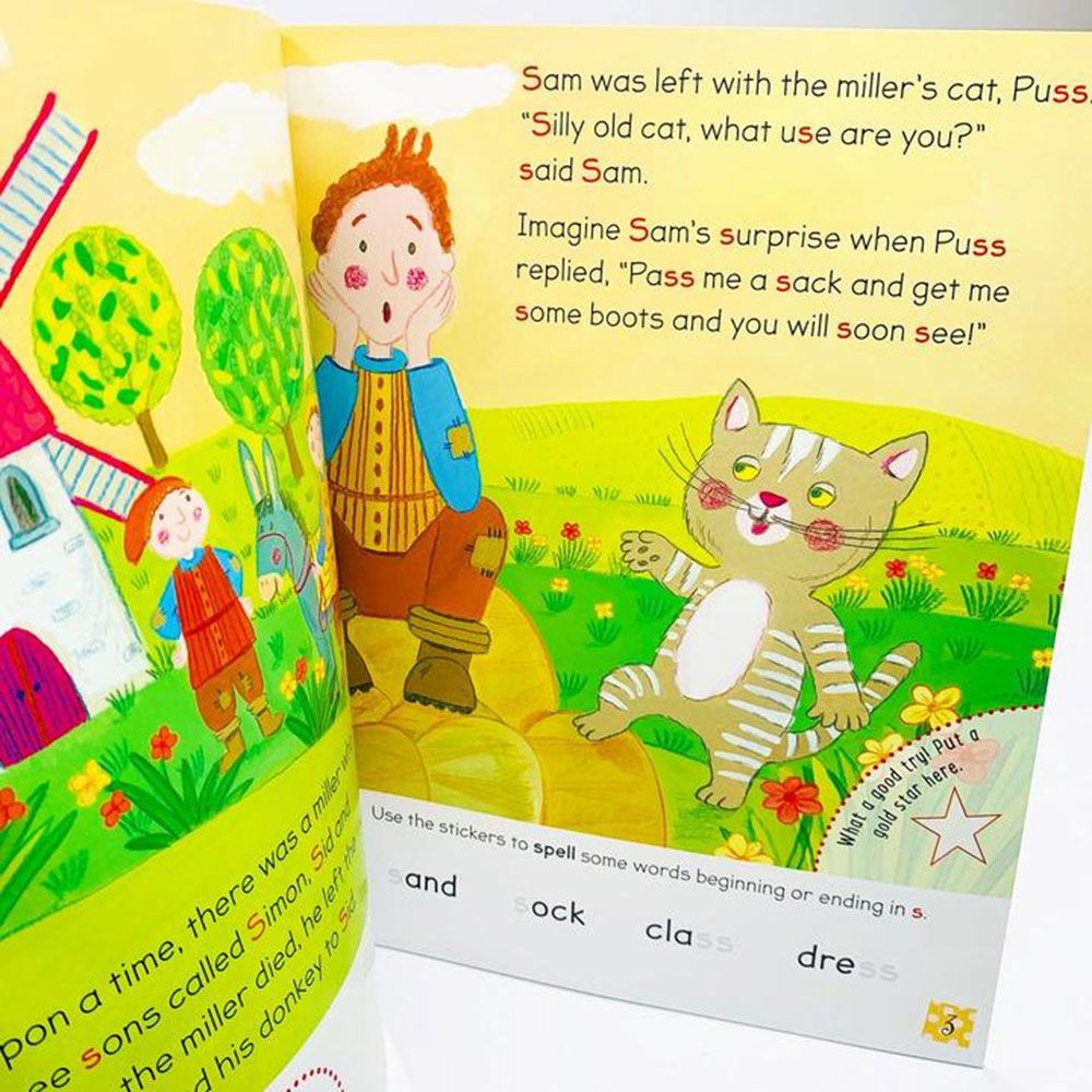 Learn-To-Read Get Set Go Phonics Puss in Boots