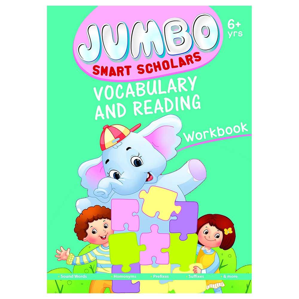 كتاب تمارين Jumbo Smart Scholars Vocabulary And Reading 