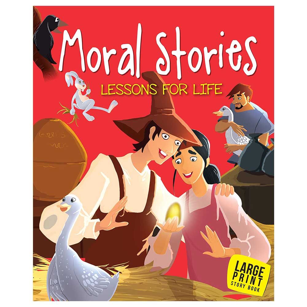 Om Books - Large Print Moral Stories Lessons For Life