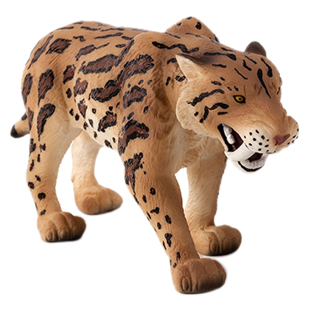 Animal Planet - Mojo Smilodon Toy Figure - Brown