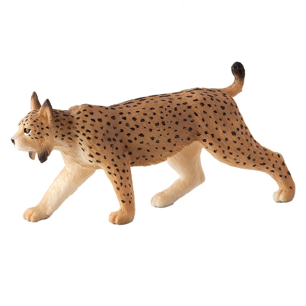 Animal Planet - Mojo Iberian Lynx Toy Figure - Brown