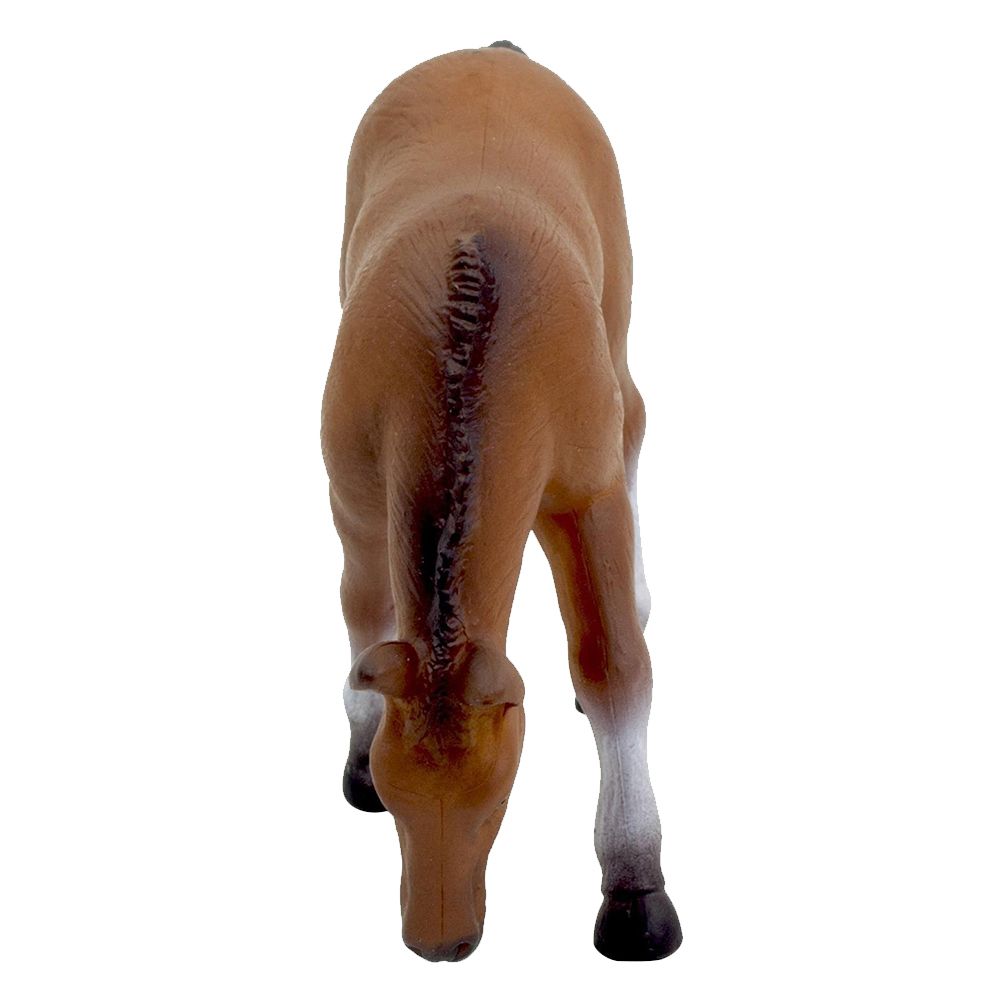 Animal Planet - Mojo Arabian Foal Eating Toy Figure - Brown