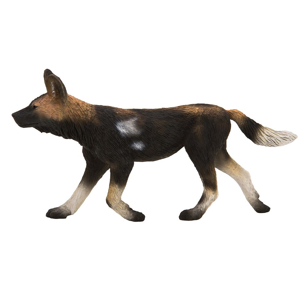 Animal Planet - Mojo African Hunting Dog - Black & Brown