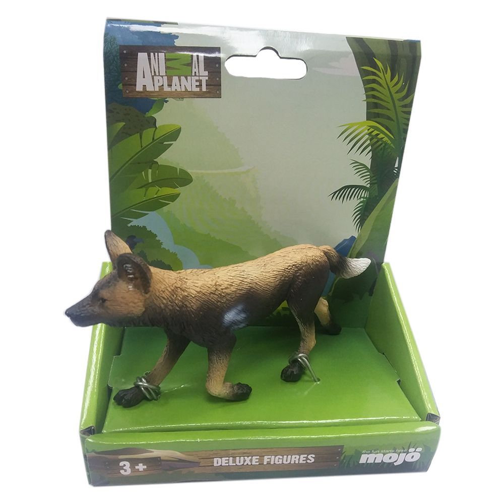 Animal Planet - Mojo African Hunting Dog - Black & Brown