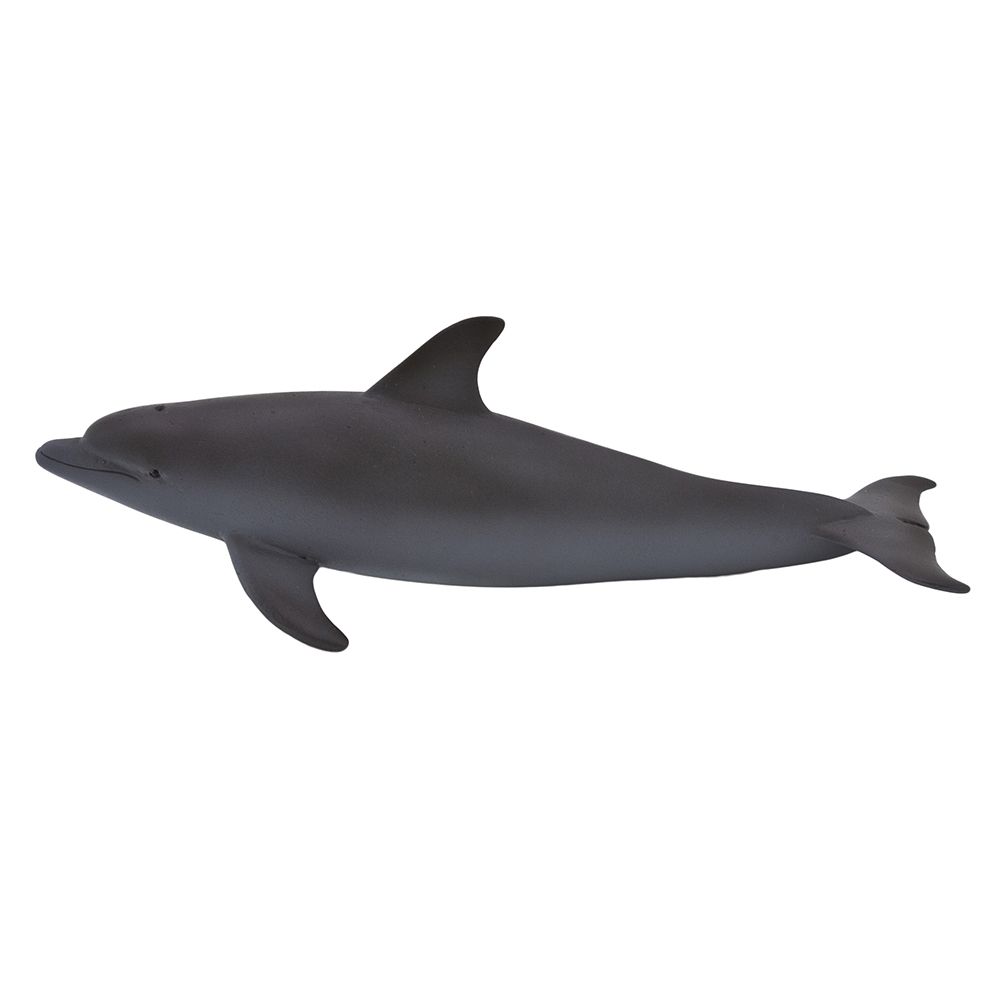 Animal Planet - Mojo Bottle Nose Dolphin Toy Figure - Black