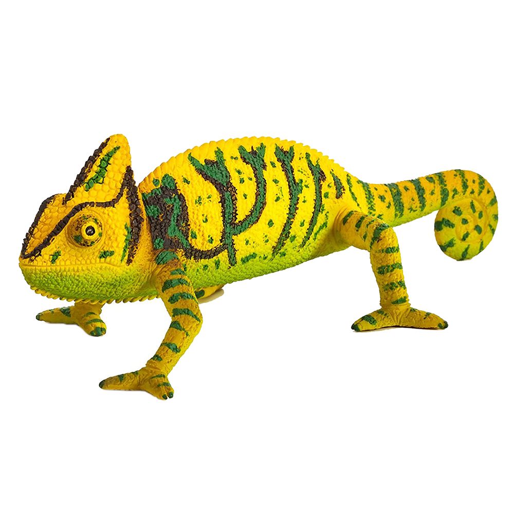 Animal Planet - Mojo Chameleon Toy Figure - Yellow