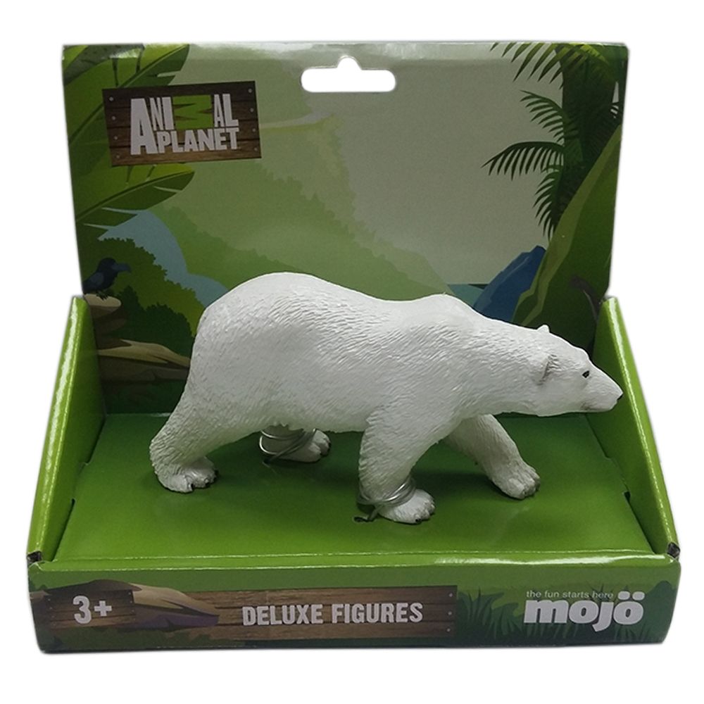 Animal Planet - Mojo Polar Bear Toy Figure - White