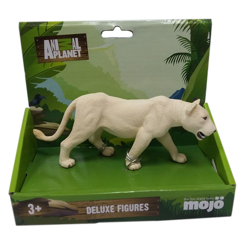 Animal Planet - Mojo Lioness Toy Figure - White