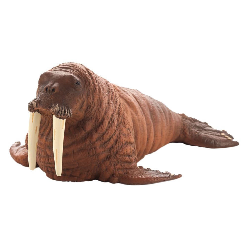 Animal Planet - Mojo Walrus Toy Figure - Brown