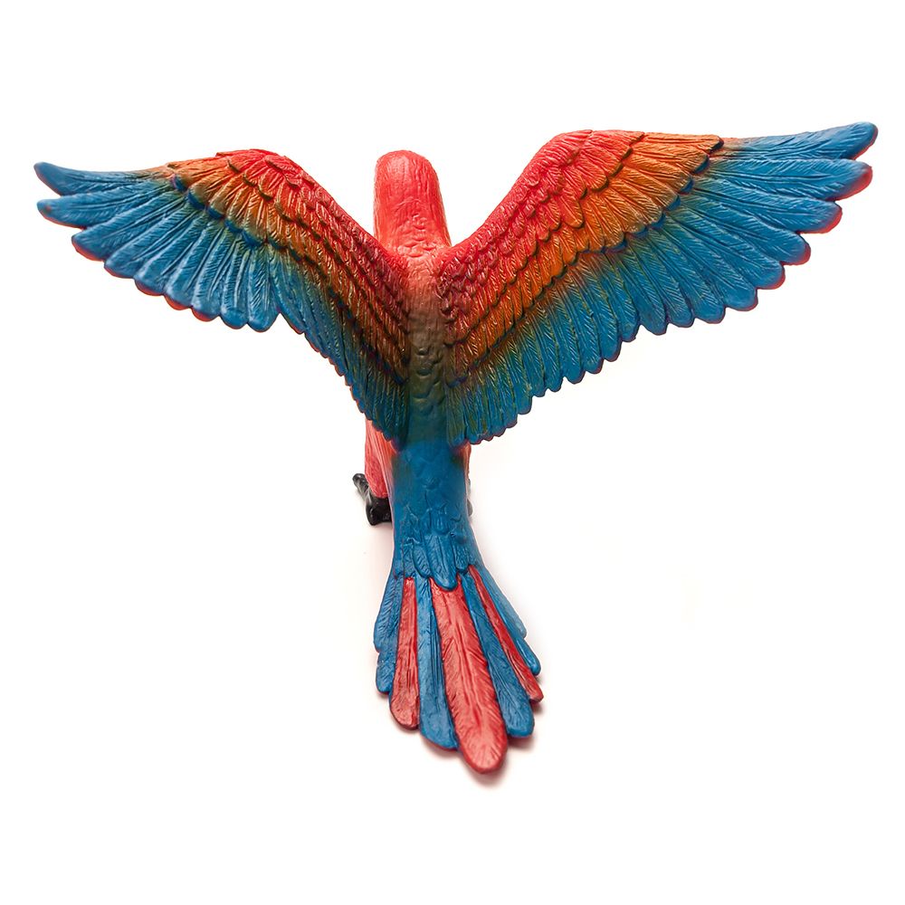 Animal Planet - Mojo Parrot Toy Figure - Red