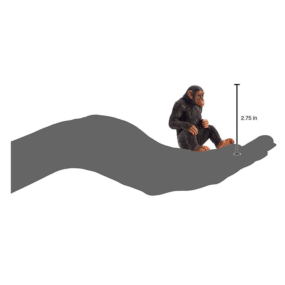 Animal Planet - Mojo Chimpanzee Toy Figure - Black