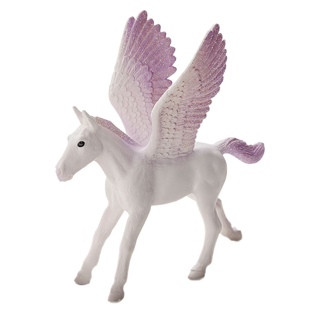 Animal Planet - Mojo Pegasus Baby - White & Purple