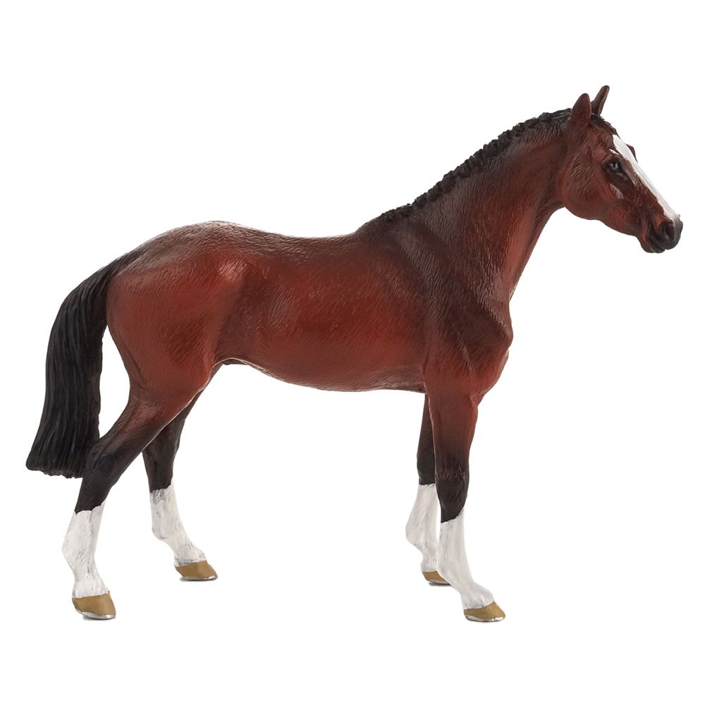 Animal Planet - Mojo Dutch Warmblood Toy Figure - Dark Brown