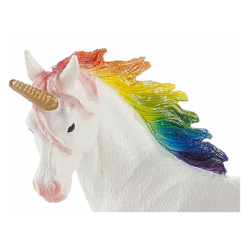 Animal Planet - Mojo Unicorn Rainbow Toy Figure - White