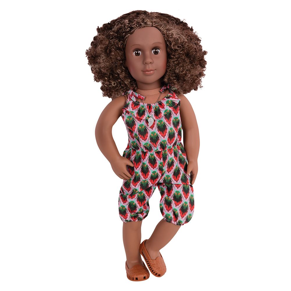 Our Generation - Deluxe Twin Doll Denelle With Book