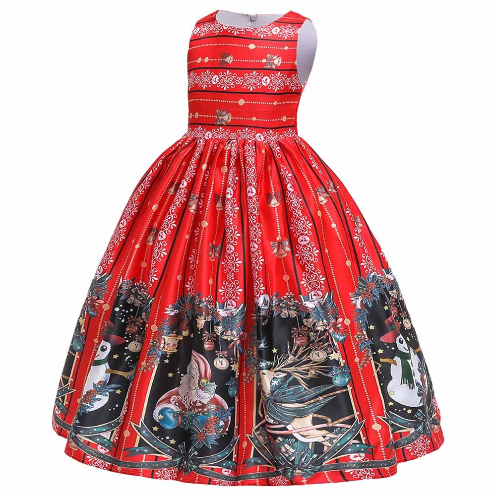 D'Daniela - Christmas Party Princess Dress - Red