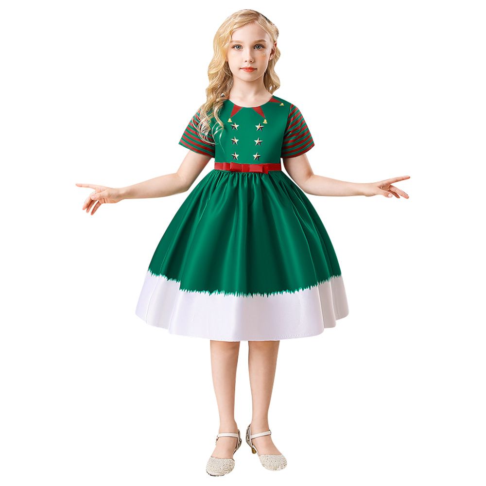 D'Daniela - Xmas Elf Costume Dress - Green