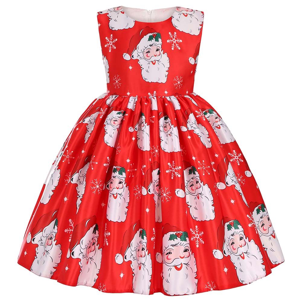 D'Daniela - Festive Season Santa Dress - Red