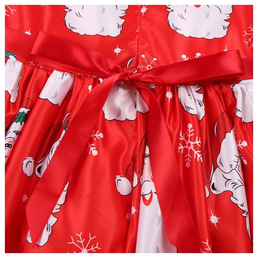 D'Daniela - Festive Season Santa Dress - Red